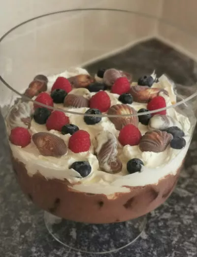 Decadent chocolate trifle